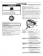 Preview for 4 page of Amana AACR2303MFW User Instructions