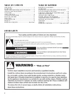 Preview for 2 page of Amana AAV1200AGW Use & Care Manual