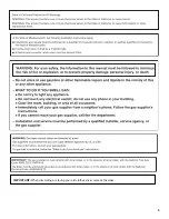 Preview for 3 page of Amana AAV1200AGW Use & Care Manual