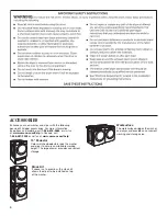 Preview for 4 page of Amana AAV1200AGW Use & Care Manual