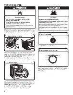 Preview for 8 page of Amana AAV1200AGW Use & Care Manual