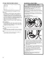 Preview for 10 page of Amana AAV1200AGW Use & Care Manual