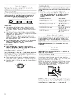 Предварительный просмотр 12 страницы Amana ABB1921BR User Instructions