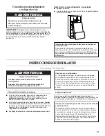 Предварительный просмотр 21 страницы Amana ABB1921BR User Instructions