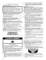 Предварительный просмотр 54 страницы Amana ABB1921BR User Instructions