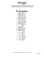 Preview for 12 page of Amana ABB1921DEW14 Cabinet Parts