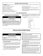 Предварительный просмотр 2 страницы Amana ABB1921FEW11 User Instructions