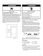 Предварительный просмотр 3 страницы Amana ABB1921FEW11 User Instructions