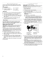 Preview for 4 page of Amana ABB1921WEW2 User Instructions