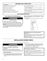 Preview for 2 page of Amana ABB1921WEW3 User Instructions