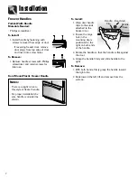 Предварительный просмотр 8 страницы Amana ABB2221FE Use & Care Manual