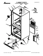 Preview for 1 page of Amana ABB2221FEB1 Parts List