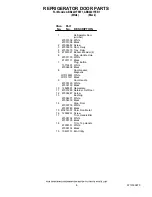 Preview for 8 page of Amana ABB2221FEB1 Parts List