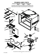 Предварительный просмотр 3 страницы Amana ABB2222FEB11 Parts List