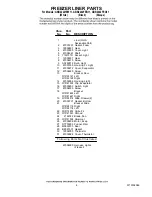 Предварительный просмотр 4 страницы Amana ABB2222FEB11 Parts List