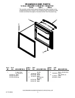 Предварительный просмотр 5 страницы Amana ABB2222FEB11 Parts List