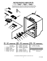 Предварительный просмотр 6 страницы Amana ABB2222FEB11 Parts List