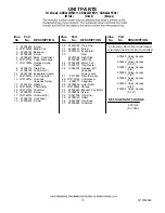 Предварительный просмотр 10 страницы Amana ABB2222FEB11 Parts List