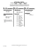 Предварительный просмотр 15 страницы Amana ABB2222FEB11 Parts List