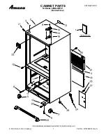 Amana ABB2222FED1 Cabinet Parts preview