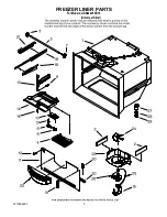 Предварительный просмотр 3 страницы Amana ABB2222FED10 Cabinet Parts