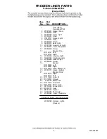 Предварительный просмотр 4 страницы Amana ABB2222FED10 Cabinet Parts