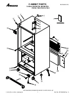 Amana ABL1922FES3 Cabinet Parts предпросмотр