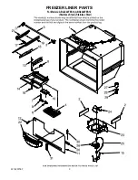 Предварительный просмотр 3 страницы Amana ABL2222FES12 Cabinet Parts