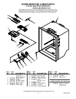 Предварительный просмотр 6 страницы Amana ABL2227FES12 Parts List