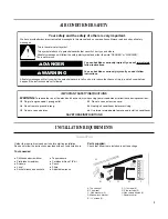 Preview for 3 page of Amana ACB06JE Use And Care Manual