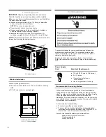 Preview for 4 page of Amana ACB06JE Use And Care Manual