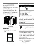 Preview for 32 page of Amana ACB06JE Use And Care Manual