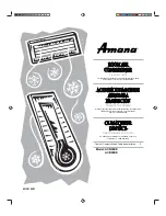 Предварительный просмотр 1 страницы Amana ACB06KE Use And Care Manual