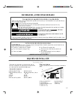 Предварительный просмотр 17 страницы Amana ACB06KE Use And Care Manual