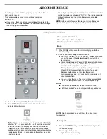 Preview for 9 page of Amana ACD12JE-E Use & Care Manual