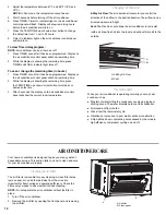 Preview for 12 page of Amana ACD12JE-E Use & Care Manual