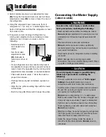 Preview for 6 page of Amana ACD2234HR Use & Care Manual