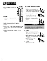 Preview for 8 page of Amana ACD2234HR Use & Care Manual