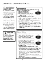 Preview for 46 page of Amana ACF3375A Owner'S Manual