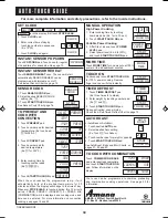 Preview for 32 page of Amana ACO1180A Owner'S Manual