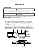 Preview for 8 page of Amana ACO1520A Owner'S Manual