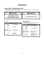 Preview for 25 page of Amana ACO1520A Owner'S Manual