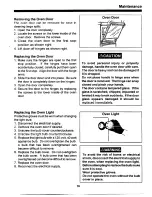 Предварительный просмотр 19 страницы Amana ACO27 Use And Care Manual