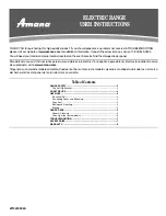 Preview for 1 page of Amana ACR3130BAW User Instructions