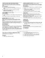 Preview for 6 page of Amana ACR3130BAW User Instructions