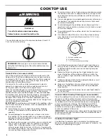 Предварительный просмотр 6 страницы Amana ACR4503SFW4 User Instructions