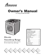 Amana ACS4250 Owner'S Manual preview