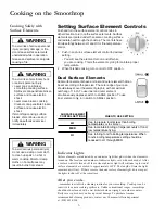 Preview for 6 page of Amana ACS7270A Owner'S Manual