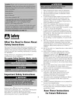 Preview for 2 page of Amana ADB-2 Use & Care Manual