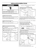 Preview for 7 page of Amana ADB1100AWB0 Installation Instructions Manual